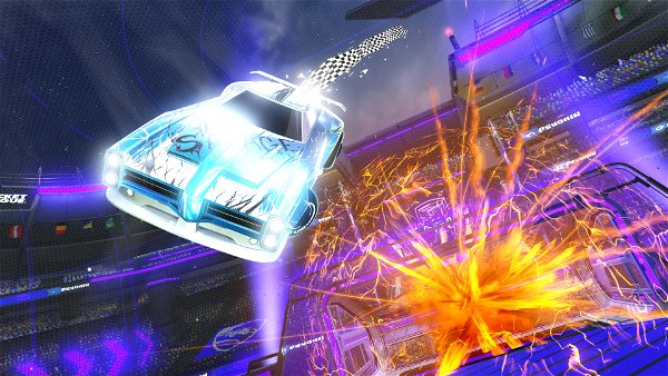 A Rocket League car design from GHOST31292