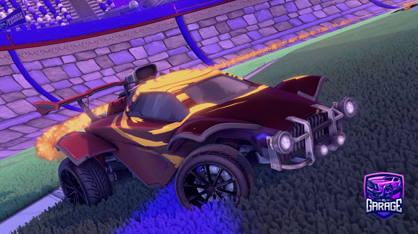 A Rocket League car design from azzyro