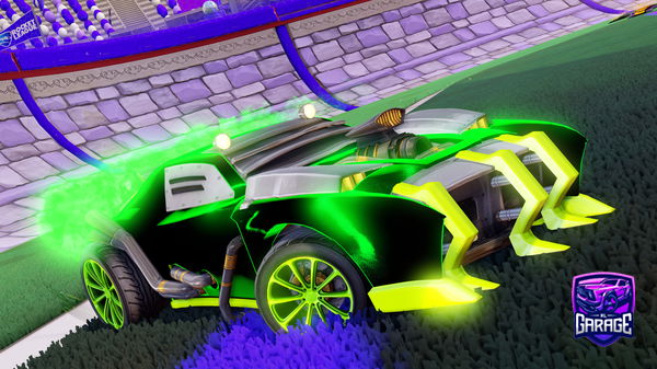 A Rocket League car design from Ayadsuper