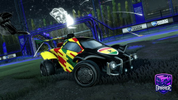 A Rocket League car design from Cryx2248