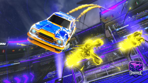 A Rocket League car design from FSCdoggy