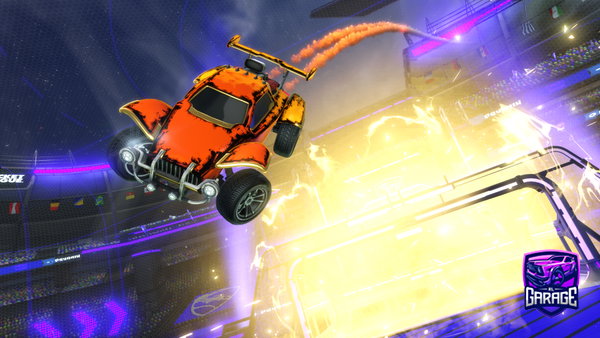 A Rocket League car design from BlackBen2008