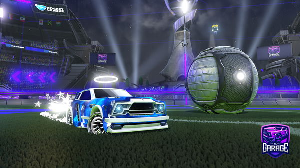 A Rocket League car design from Lutoxy