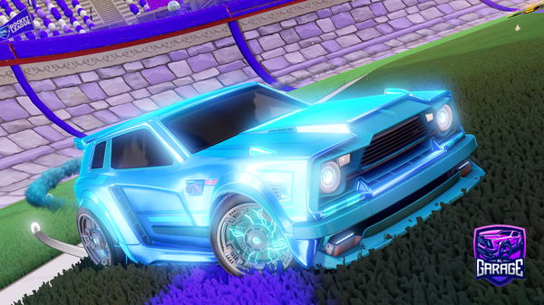 A Rocket League car design from rlperson12354