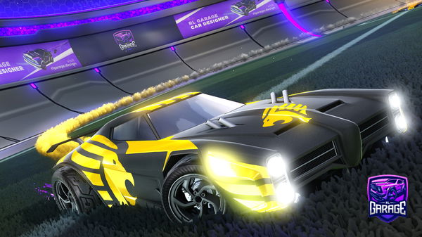 A Rocket League car design from matias3435