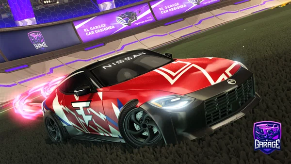 A Rocket League car design from hesh50k