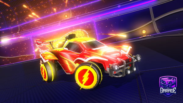 A Rocket League car design from xxxsgorxxx