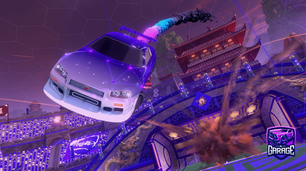 A Rocket League car design from paszu