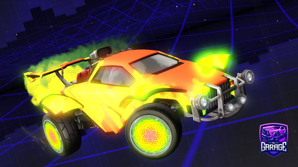 A Rocket League car design from BlazerOnSwitch