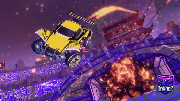 A Rocket League car design from Stxy_