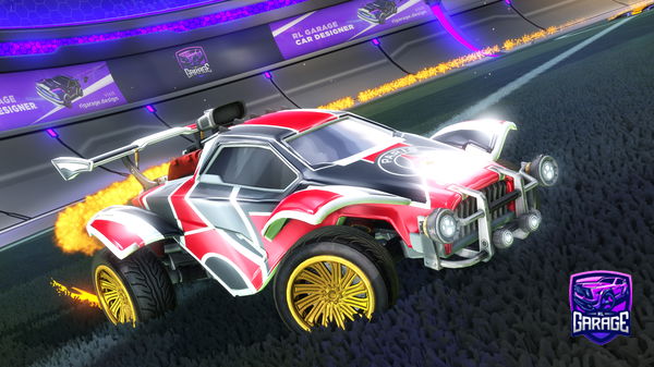 A Rocket League car design from iceyy_vii