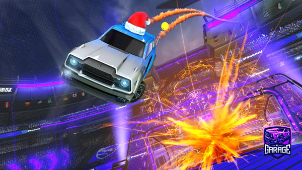 A Rocket League car design from Vincievo-boy2