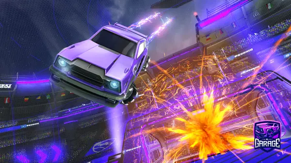 A Rocket League car design from MieltonYT