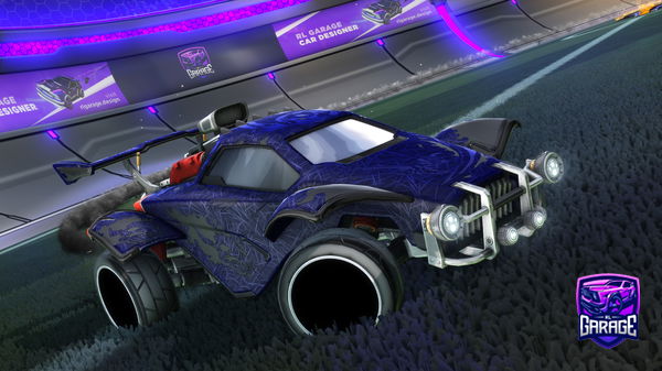 A Rocket League car design from deader