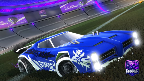 A Rocket League car design from Wass85