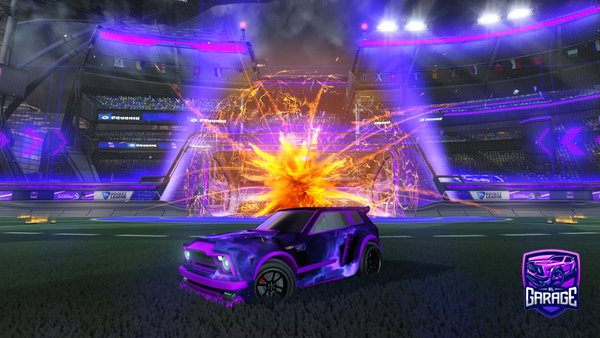 A Rocket League car design from Atekzy