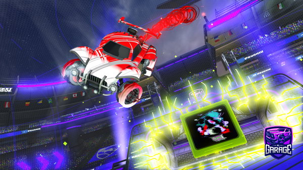 A Rocket League car design from MckyDaMau5