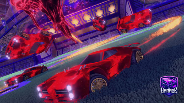 A Rocket League car design from Opc-Zacke