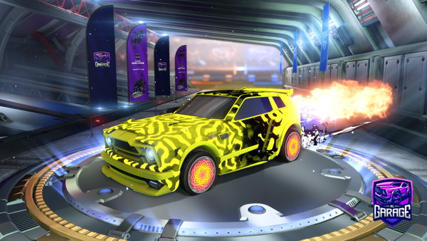 A Rocket League car design from tommyjado3999