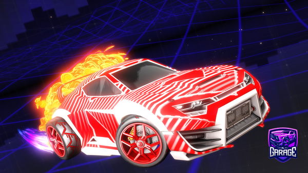 A Rocket League car design from Ildavid8
