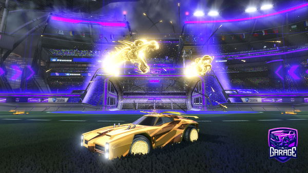 A Rocket League car design from Sunny3dits