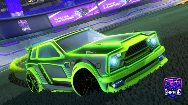A Rocket League car design from fn_costco