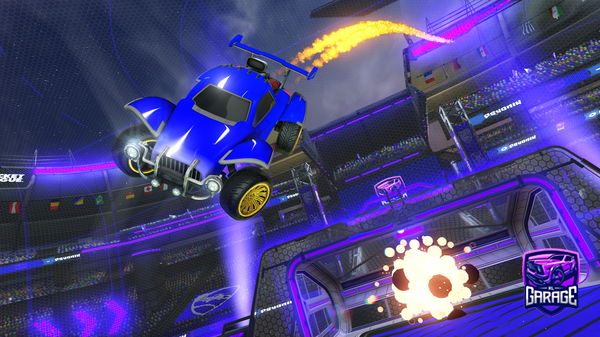 A Rocket League car design from Hghfjchhgg