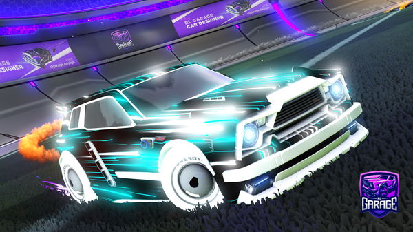 A Rocket League car design from Diamndd