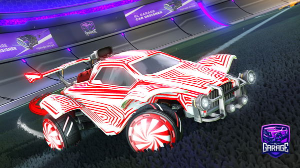 A Rocket League car design from DigitalLime3480