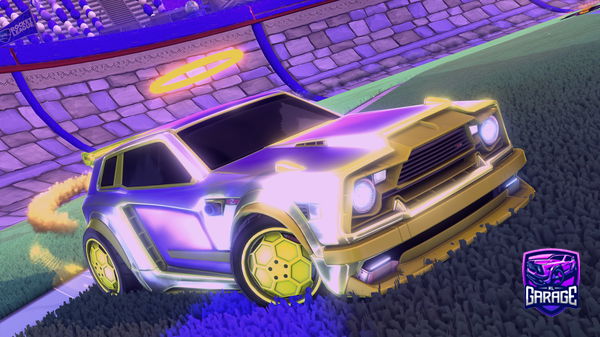 A Rocket League car design from kxkdkd