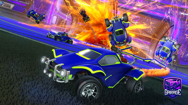 A Rocket League car design from DREAM_TA7LOB