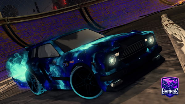 A Rocket League car design from H3av3nLee