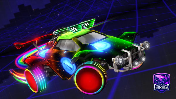 A Rocket League car design from sxniKzzz