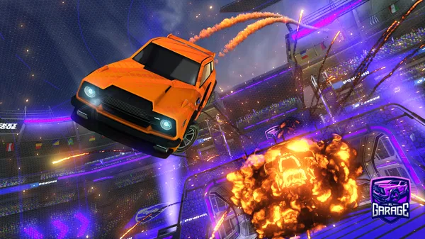 A Rocket League car design from fulifuli__