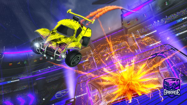 A Rocket League car design from Franklean