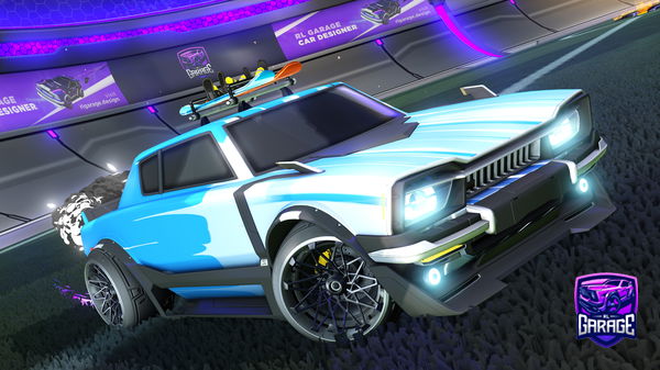 A Rocket League car design from FIlipitalxbox13