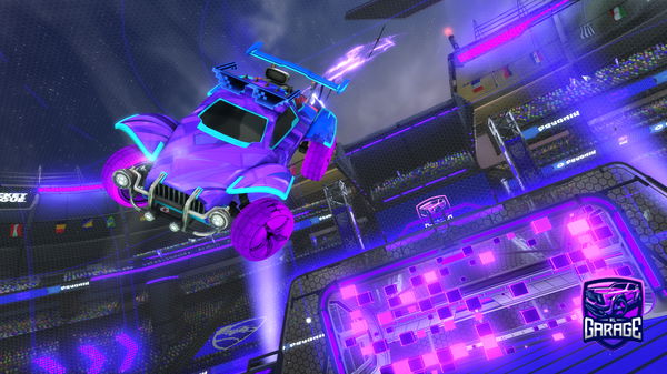 A Rocket League car design from Jdastoney