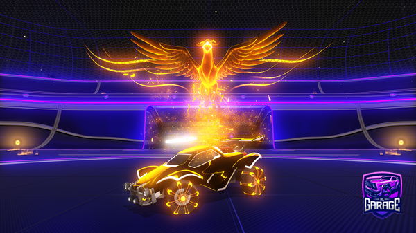 A Rocket League car design from SALOC1N