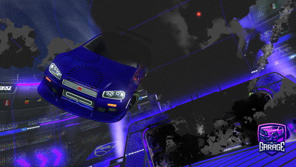 A Rocket League car design from CJMont12