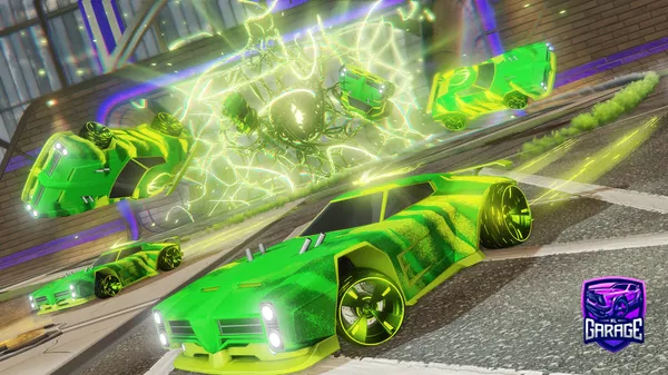 A Rocket League car design from Sweetishdrip191