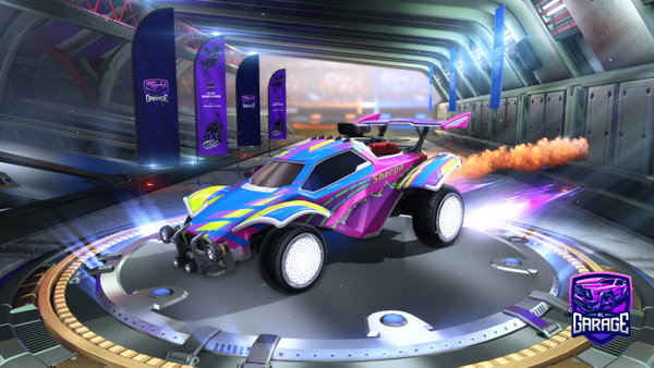 A Rocket League car design from skyzx_7