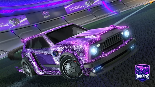A Rocket League car design from not_tigasnoz02