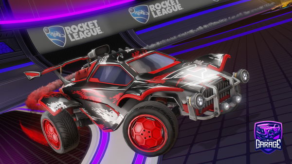 A Rocket League car design from Tbinvxder