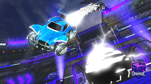 A Rocket League car design from FusionVoltage