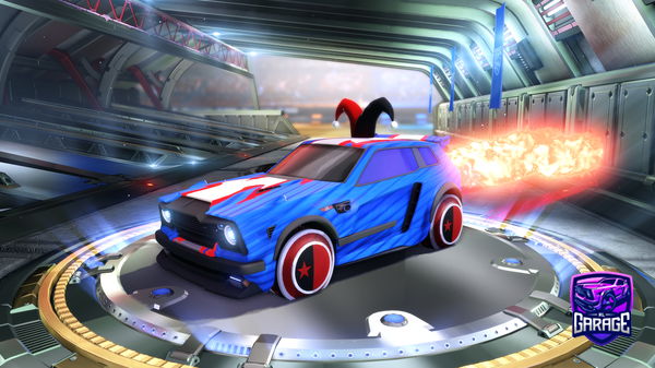 A Rocket League car design from Binaryman4231