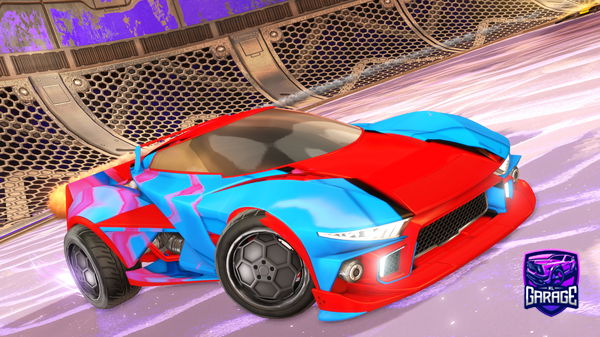 A Rocket League car design from ChatDisabled-RL