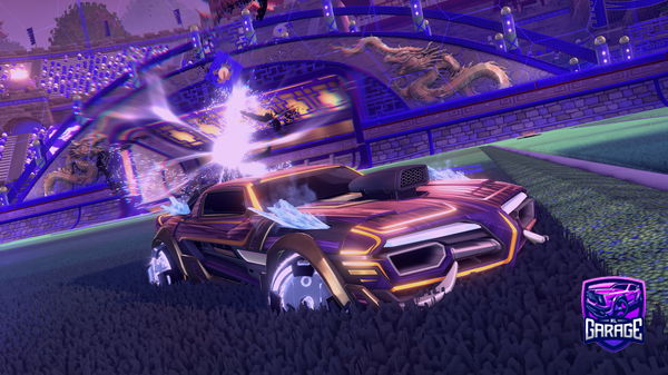 A Rocket League car design from Sp3nc3r9456