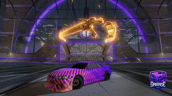 A Rocket League car design from Alpha_Ayo