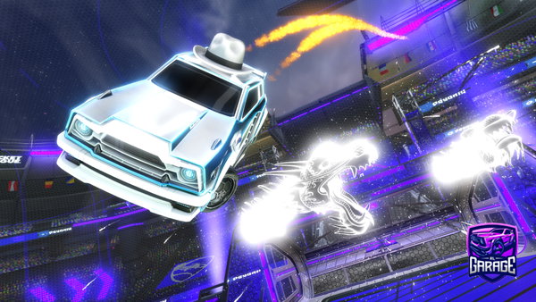 A Rocket League car design from Teyko18300