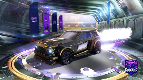 A Rocket League car design from MrBooost